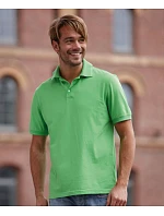 Daiber JN 569 Pánske elastické polo tričko z džerseju 02.0569 limetkovozelená/biela Daiber JN 569 Pánske elastické polo tričko z džerseju 02.0569 limetkovozelená/biela