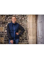 Result R 232F Dámska 2-vrstvová softshellová vesta „Printable“ 30.232F tmavomodrá/tmavomodrá