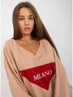 Mikina VI BL 3113.73P tmavá lila