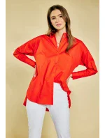 Dámska blúzka BLU1810-005 červená - Feme Stage Dámska blúzka BLU1810-005 červená - Feme Stage