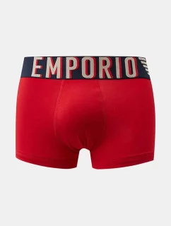 Pánske boxerky 111389 4R516 červená - Emporio Armani