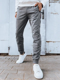FashionStreet pánske svetlosivé tepláky UX4272