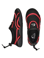 TOPÁNKY DO VODY JUNIOR BLACK/RED XQMAX R.31