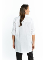 Monnari Blúzky Bavlnená košeľa biela