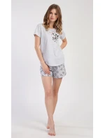 Dámske pyžamové šortky Zebra