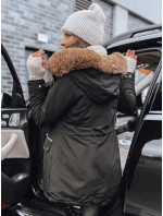 Dámska parka SNOWFALL parka black FashionStreet TY4087 Dámska parka SNOWFALL parka black FashionStreet TY4087