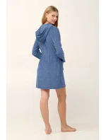 Vamp - Jednoduché šaty s krátkymi rukávmi 20908 - Vamp