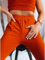Dámske nohavice MY HONEY orange FashionStreet UY1417