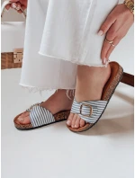 Dámske korkové žabky KORKISTI blue FashionStreet ZY0916 Dámske korkové žabky KORKISTI blue FashionStreet ZY0916