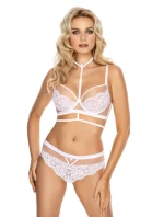 Dámska podprsenka Torfi push up white - ROZA