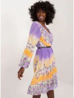 Šaty DHJ SK 10201 1.85 svetlo fialová