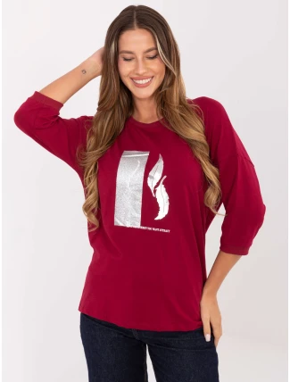 Blúzka RV BZ A820.27P bordová