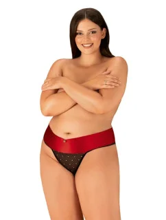 Jedinečné tangá Tienesy thong 2XL/3XL - Obsessive