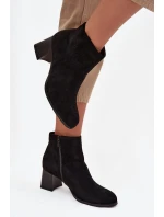 Dámske členkové topánky JH21-80 black - Marilou Dámske členkové topánky JH21-80 black - Marilou