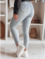 Dámske úzke džínsy s opaskom FELINA modré FashionStreet UY2474