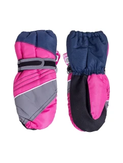 YOCLUB REN-0316G Dievčenské lyžiarske rukavice