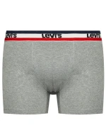 Pánske boxerky 3Pack 37149-0544 black/grey - Levi's Pánske boxerky 3Pack 37149-0544 black/grey - Levi's