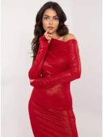 Šaty DHJ SK 20093.17 červené