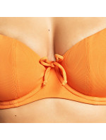 Dámsky horný diel plaviek Golden Hour Scoop Bikini SW1624 Oranžová - Panache