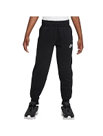 Detské fleecové nohavice Nike Club Black FD3019 010 Detské fleecové nohavice Nike Club Black FD3019 010