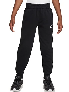 Detské fleecové nohavice Nike Club Black FD3019 010