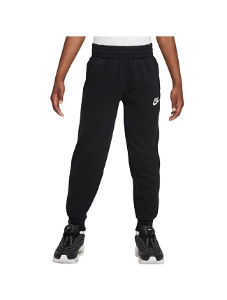 Detské fleecové nohavice Nike Club Black FD3019 010 Detské fleecové nohavice Nike Club Black FD3019 010
