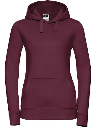 Russell Athletic 265F Dámska mikina s kapucňou „Authentic“ 10.265F bordová Russell Athletic 265F Dámska mikina s kapucňou „Authentic“ 10.265F bordová