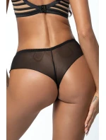 Dámske tangá Brasiliana V-10555 Black - Axami