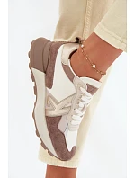 Dámske semišové tenisky Kobbo 66954 beige Dámske semišové tenisky Kobbo 66954 beige