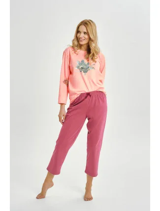 3460 DÁMSKE DLHÉ PYŽAMO PATRICIA S-XL