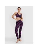 Rýchloschnúce dámske legíny na jógu a pilates 4F 4FWSS25TFTIF325-50A Rýchloschnúce dámske legíny na jógu a pilates 4F 4FWSS25TFTIF325-50A