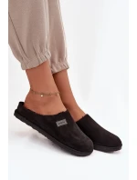 Kapcie Damskie Obuwie Domowe Inblu CS000045 Czarne