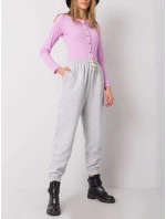 Tepláky TW DR G 080.17 svetlo šedá