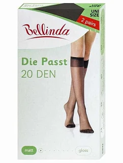 Dámske hodvábne podkolienky DIE PASST 20 DEN - BELLINDA