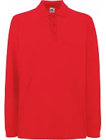 Fruit of the Loom Premium Polo LSL Piqué – polokošeľa s dlhým rukávom 16.3310 červená Fruit of the Loom Premium Polo LSL Piqué – polokošeľa s dlhým rukávom 16.3310 červená