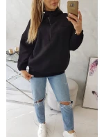 Mikina s kapucňou čierna