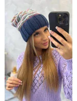 Dámska čiapka Feba K330 navy blue