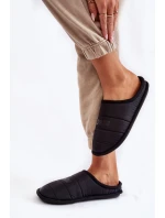 Damskie Klasyczne Papcie Big Star KK274602 Czarne