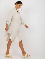 TW SK BE 199D šaty.85P svetlo béžová