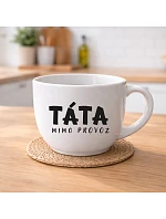 TÁTA MIMO PREVÁDZKY – keramický hrnček 400 ml TÁTA MIMO PREVÁDZKY – keramický hrnček 400 ml