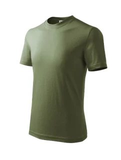 Basic tričko detské khaki