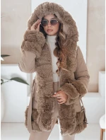 CITYGLANCE dámska zimná bunda s ťavou kožušinou FashionStreet TY5046 CITYGLANCE dámska zimná bunda s ťavou kožušinou FashionStreet TY5046