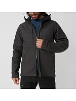 Pánska zimná bunda s kapucňou Fjällräven Skogsö Jacket M, outdoorová, zateplená, sivá (F81698-030)