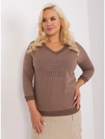 Blúzka RV BZ 9143.87P hnedá