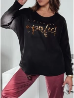 Dámska blúzka oversize PERFSTYLE čierna FashionStreet RY2666