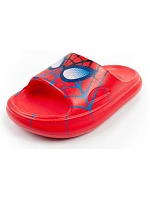 Chlapčenské žabky Leomil Spiderman light fairy red Marvel