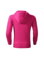 Trendy mikina na zips pre deti fialová