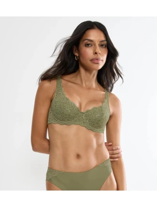 Dámska podprsenka Amourette WHP - GREEN - zelená 7855 - TRIUMPH