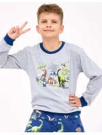 Cornette Young Boy 966/163 Dinosaur pyžamo dĺžka/r 134-164