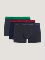 Pánske boxerky 3-PACK UM0UM02763 0SS tm. modrá - Tommy Hilfiger Pánske boxerky 3-PACK UM0UM02763 0SS tm. modrá - Tommy Hilfiger